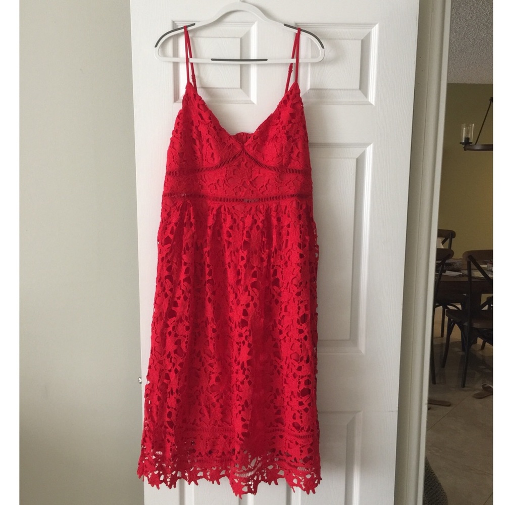 Eyelet dress